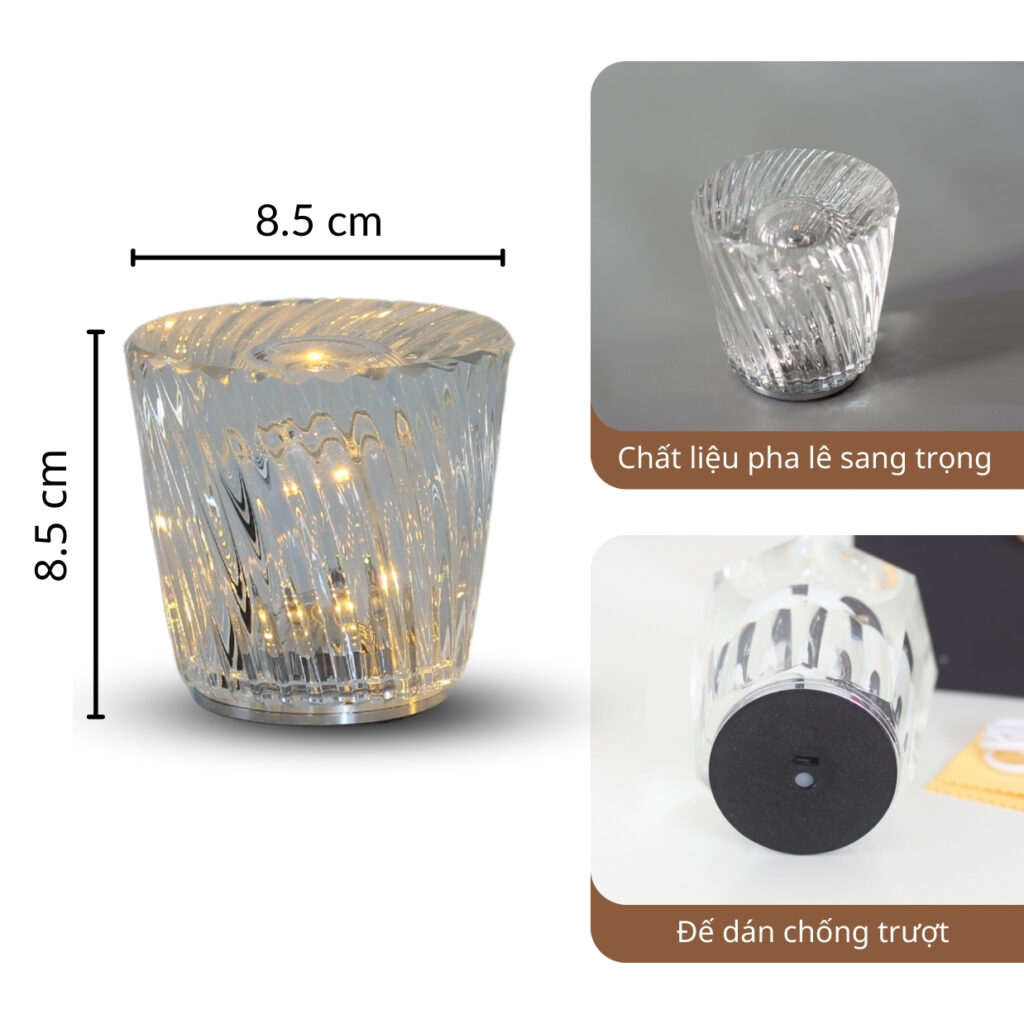 Đèn Bàn Trang Trí Quán Bar HUTA Light For Life Mã PLCOC