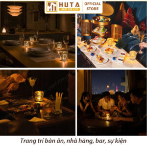 Đèn Bàn Trang Trí Quán Bar HUTA Light For Life Mã PLCOC