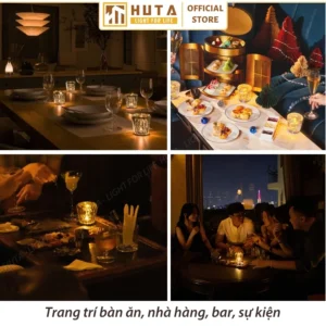 Đèn Bàn Trang Trí Quán Bar, Nhà Hàng HUTA Light For Life Mã PLCOC
