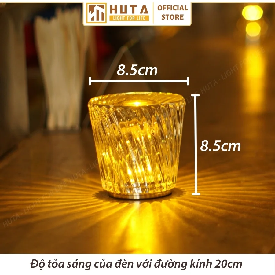 Đèn Bàn Trang Trí Quán Bar, Nhà Hàng HUTA Light For Life Mã PLCOC