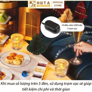 Đèn Bàn Trang Trí Quán Bar, Nhà Hàng HUTA Light For Life Mã PLCOC