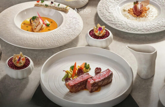 Không gian SENS - Dine & Wine sang trọng giữ tầng mây