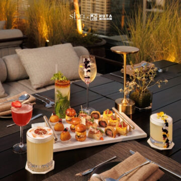 Giải pháp đèn bàn Horeca từ HUTA tại Shri Lifestyle Dining