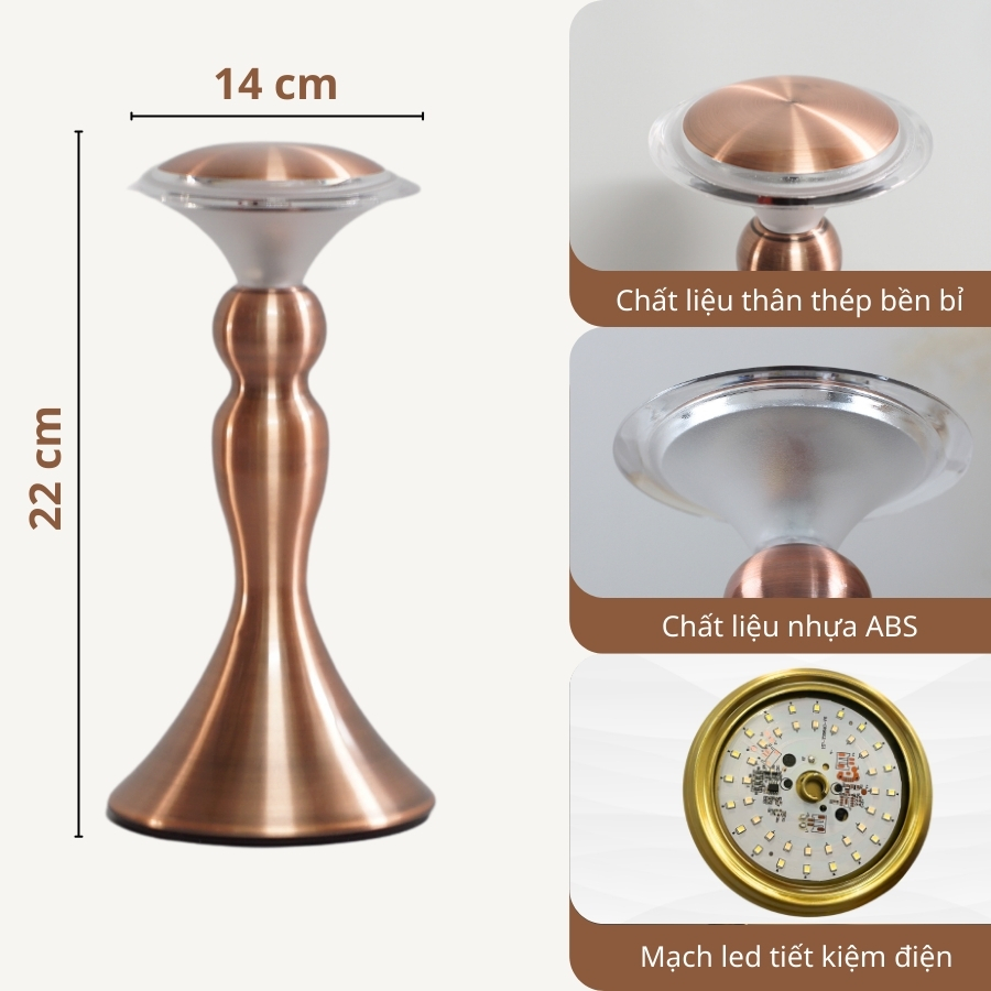 Đèn Bàn Quán Bar HUTA Light For Life Mã RESCUP