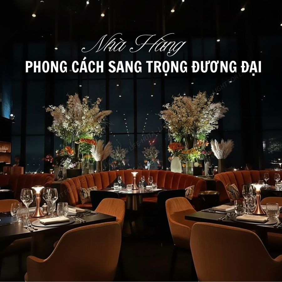 Đèn Bàn Quán Bar HUTA Light For Life Mã RESCUP