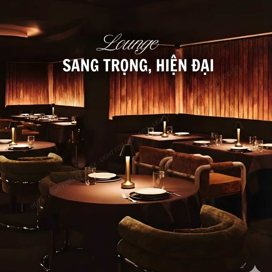 Đèn Bàn Quán Bar HUTA Light For Life Mã RESNONCUT