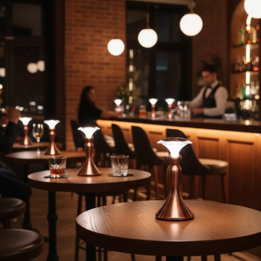 Đèn Bàn Quán Bar, Nhà Hàng HUTA Light For Life Mã RESCUP