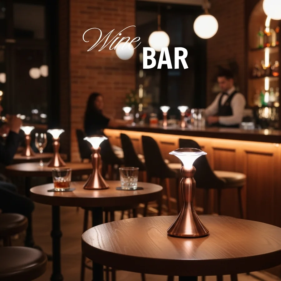 Đèn Bàn Quán Bar, Nhà Hàng HUTA Light For Life Mã RESCUP