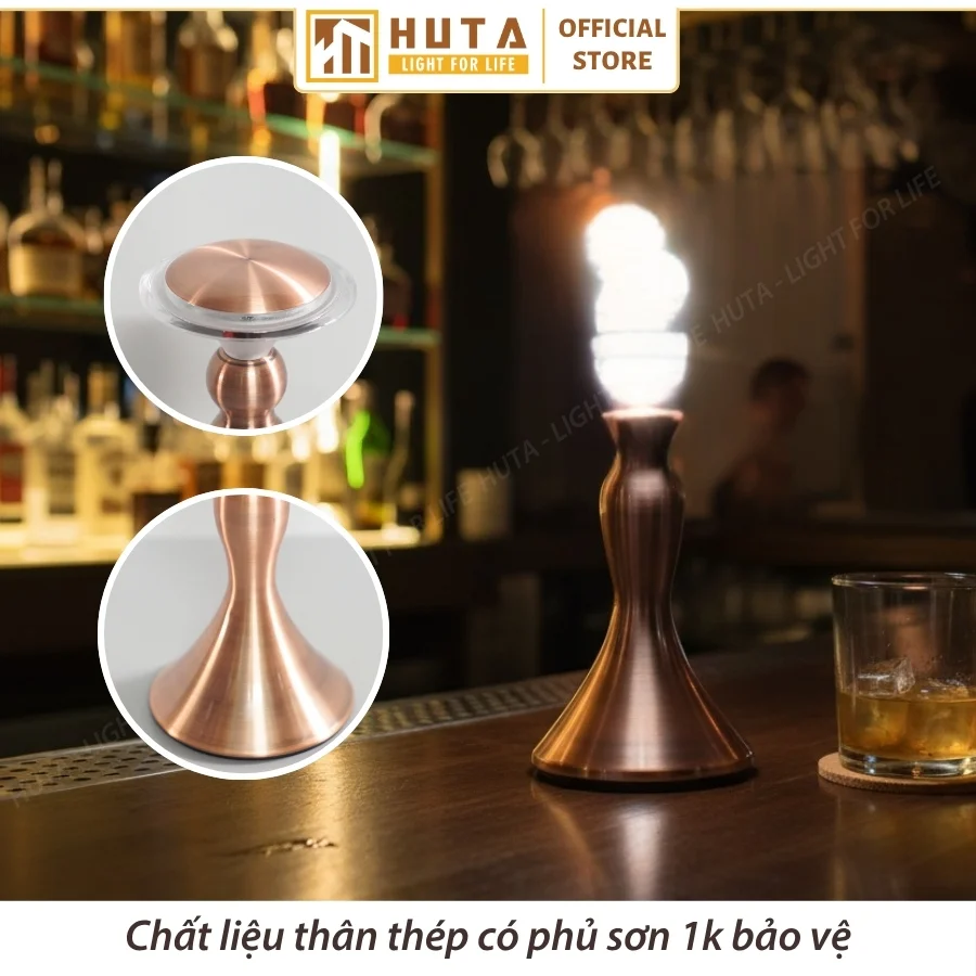Đèn Bàn Quán Bar, Nhà Hàng HUTA Light For Life Mã RESCUP