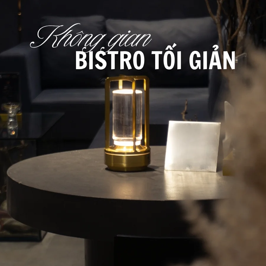 Đèn Bàn Quán Bar, Nhà Hàng HUTA Light For Life Mã RESNEN