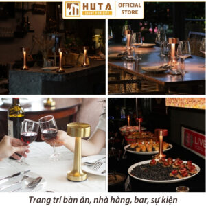 Đèn Bàn Quán Bar Trang Trí HUTA Light For Life Mã RESTRU