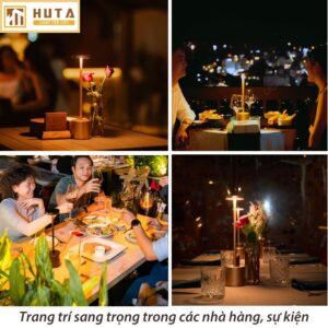 Đèn Bàn Trang Trí Nhà Hàng HUTA Light For Life Mã AL1