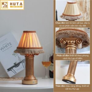 Đèn Bàn Trang Trí Nhà Hàng HUTA Light For Life Mã CODIEN
