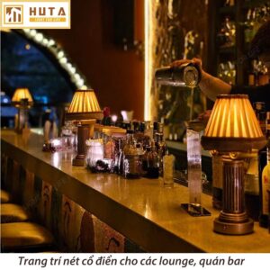 Đèn Bàn Trang Trí Nhà Hàng HUTA Light For Life Mã CODIEN