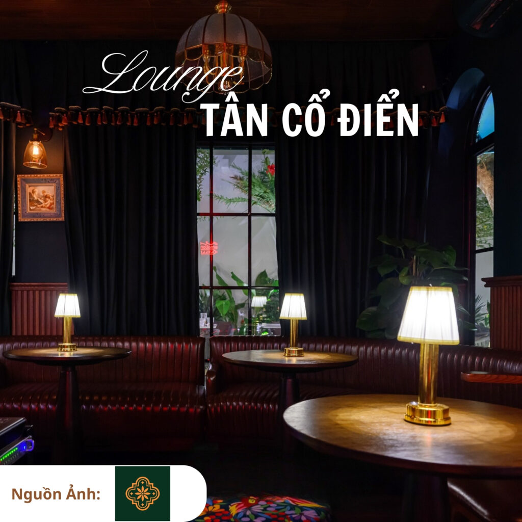 Đèn Bàn Trang Trí Quán Bar HUTA Light For Life Mã RESBED1