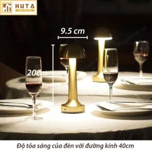 Đèn Bàn Trang Trí Nhà Hàng HUTA Light For Life Mã RESNON
