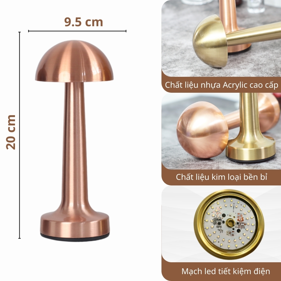 Đèn Bàn Trang Trí Nhà Hàng HUTA Light For Life Mã RESNON