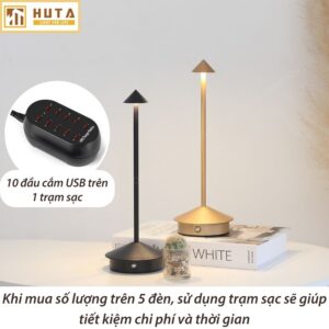 Đèn Bàn Trang Trí Nhà Hàng HUTA Light For Life Mã TAMGIAC