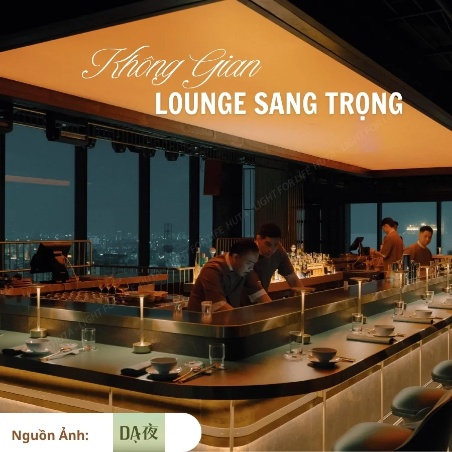 Đèn Bàn Trang Trí Nhà Hàng, Quán Bar HUTA Light For Life Mã AL4
