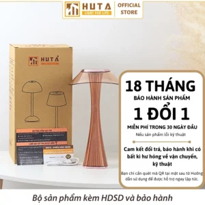 Đèn Bàn Trang Trí Nhà Hàng, Quán Bar HUTA Light For Life Mã ET1