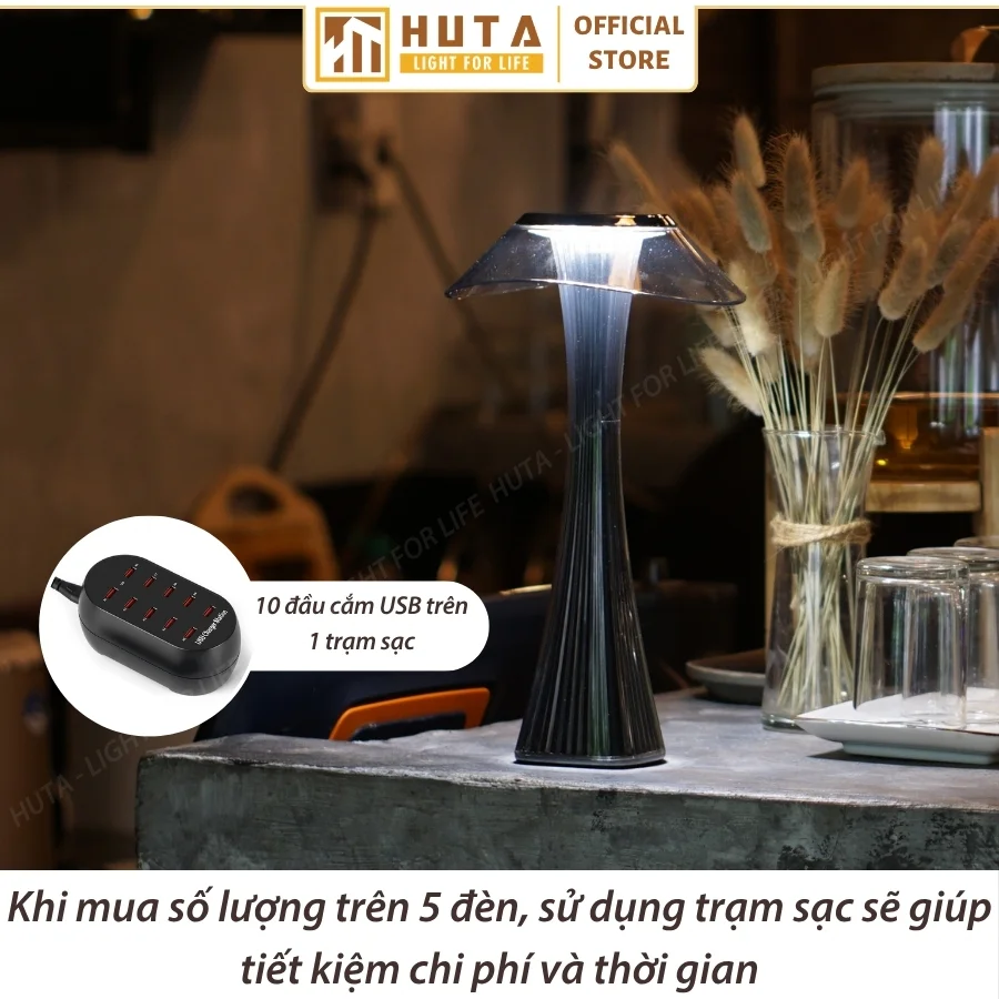 Đèn Bàn Trang Trí Nhà Hàng, Quán Bar HUTA Light For Life Mã ET1