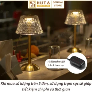 Đèn Bàn Trang Trí Nhà Hàng, Quán Bar HUTA Light For Life Mã RESBED3