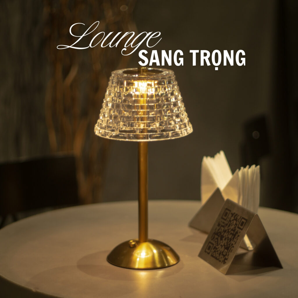 Đèn Bàn Trang Trí Nhà Hàng HUTA Light For Life Mã RESBED3