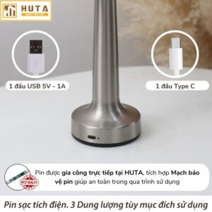 Đèn Bàn Trang Trí Quán Bar HUTA Light For Life Mã RESDIA2