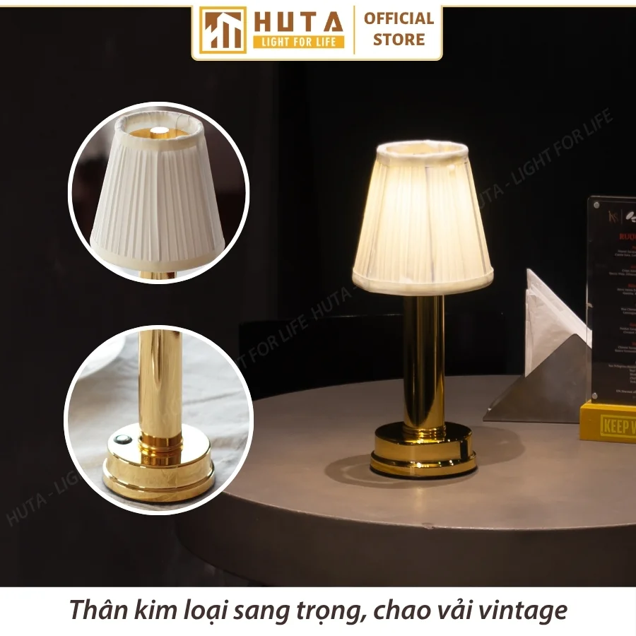 Đèn Bàn Trang Trí Quán Bar, Nhà Hàng HUTA Light For Life Mã RESBED1