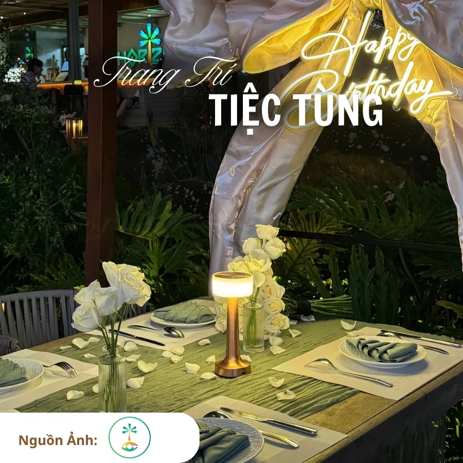 Đèn Bàn Trang Trí Quán Bar Nhà Hàng HUTA Light For Life Mã RESTA