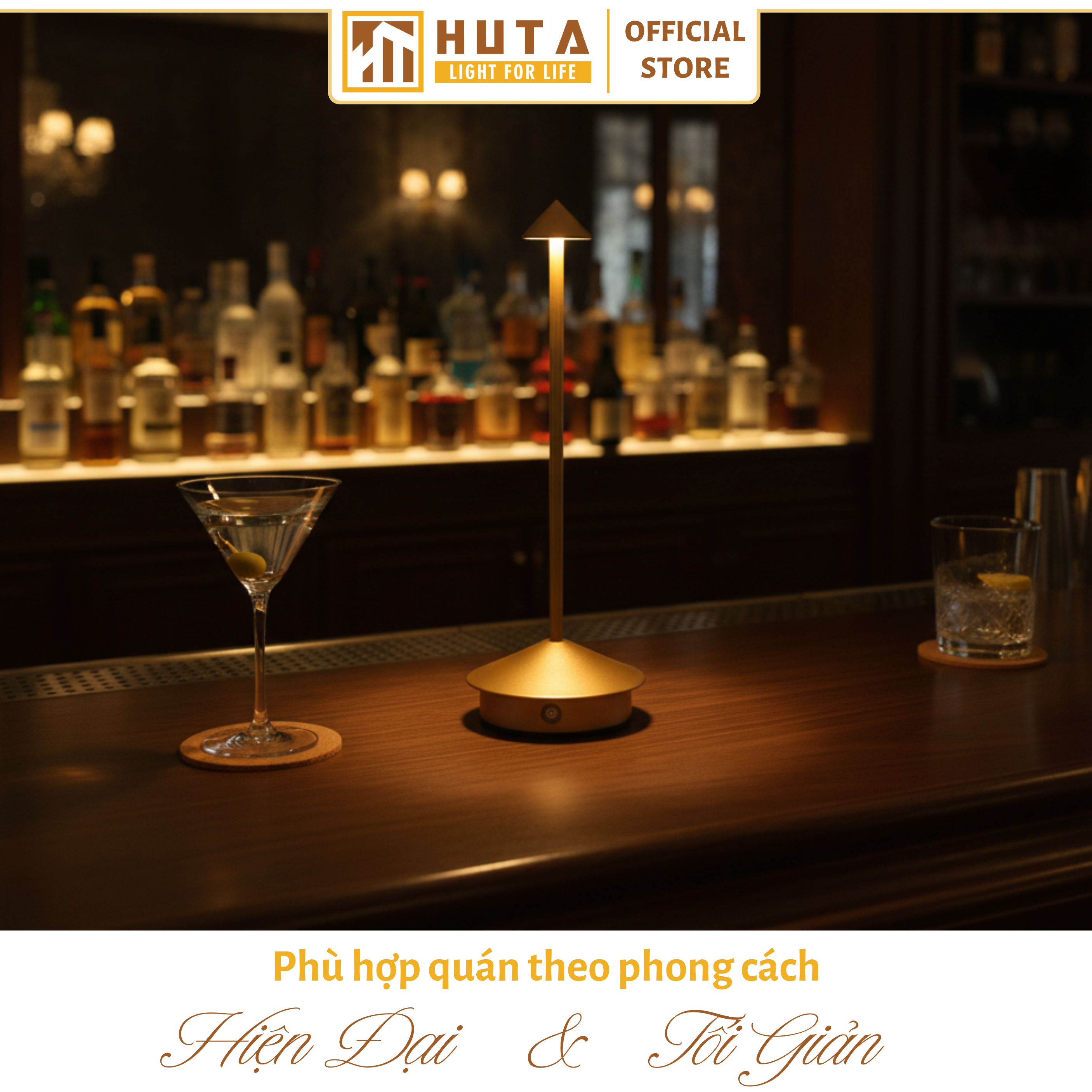 Đèn Bàn Cho Quán Bar Mã TAMGIAC