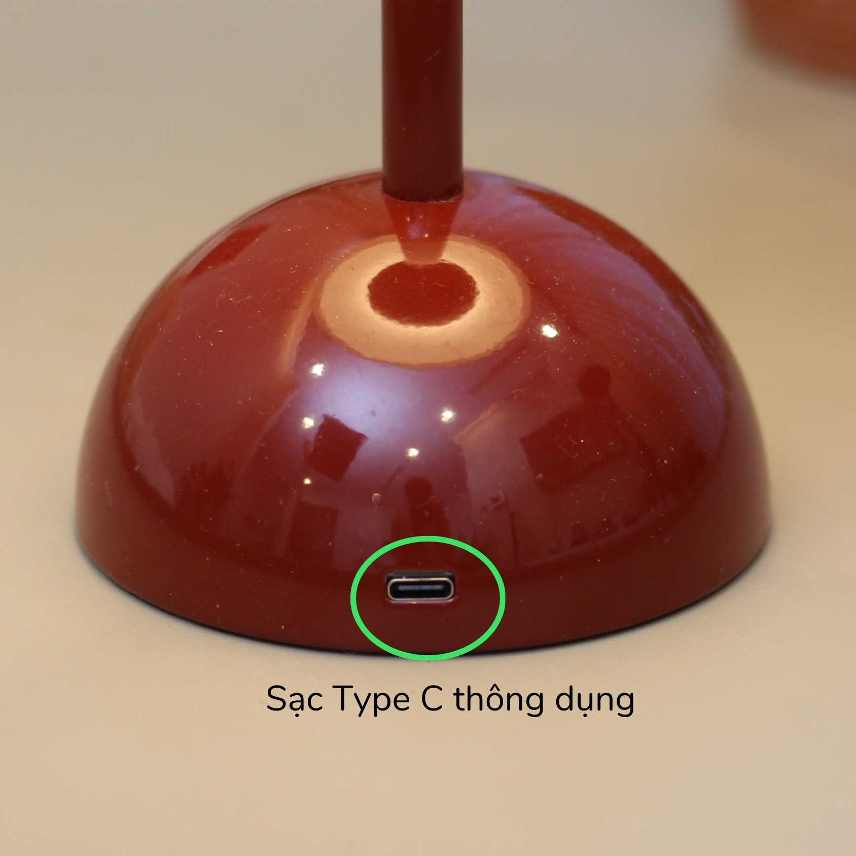 Đèn Bàn Decor Tích Điện HUTA Light For Life Mã BEDNAM