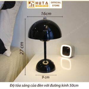 Đèn Bàn Decor Tích Điện HUTA Light For Life Mã BEDNAM