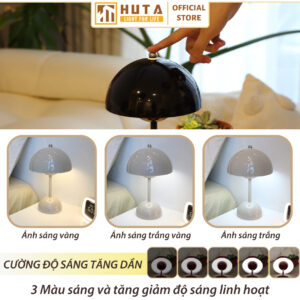 Đèn Bàn Decor Tích Điện HUTA Light For Life Mã BEDNAM