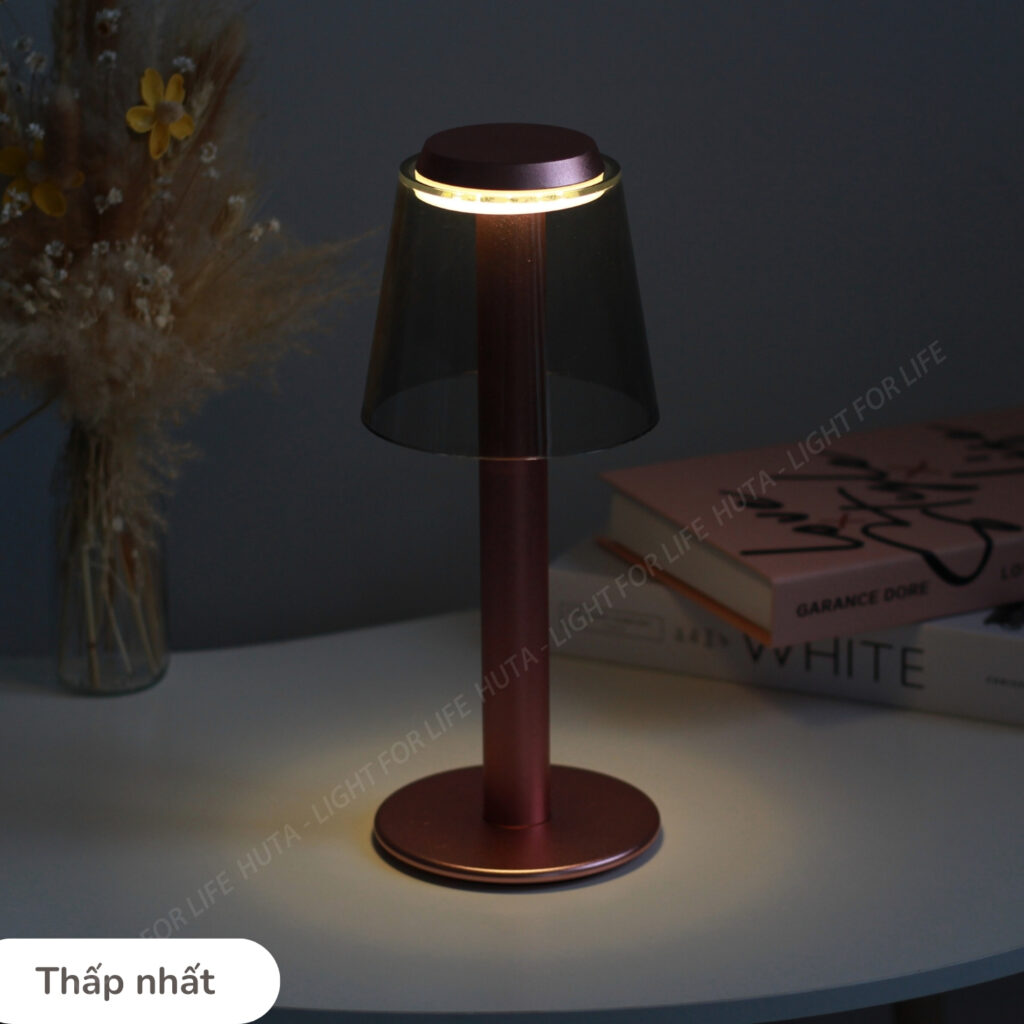Đèn bàn decor tích điện HUTA Light For Life mã RESBED4