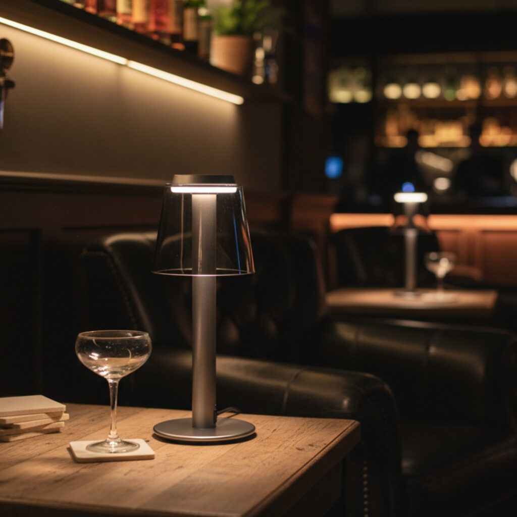 Đèn bàn decor tích điện HUTA Light For Life mã RESBED4