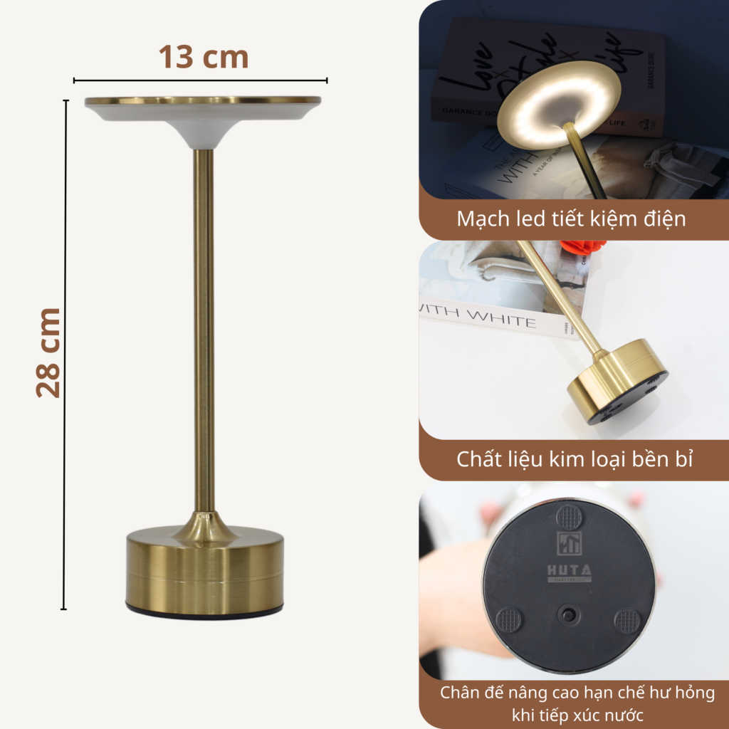 Đèn Bàn Trang Trí Nhà Hàng HUTA Light For Life Mã AL3