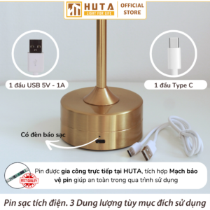 Đèn Bàn Trang Trí Nhà Hàng HUTA Light For Life Mã AL3