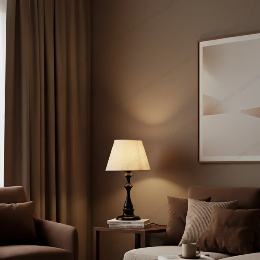 Thông số kỹ thuật chi tiết đèn ngủ để bàn thân kim loại mã T2