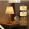 Đèn Ngủ Để Bàn Khách Sạn, Tab Đầu Giường HUTA Light For Life Phong Cách Mộc Mạc Thân Gỗ Mã G2