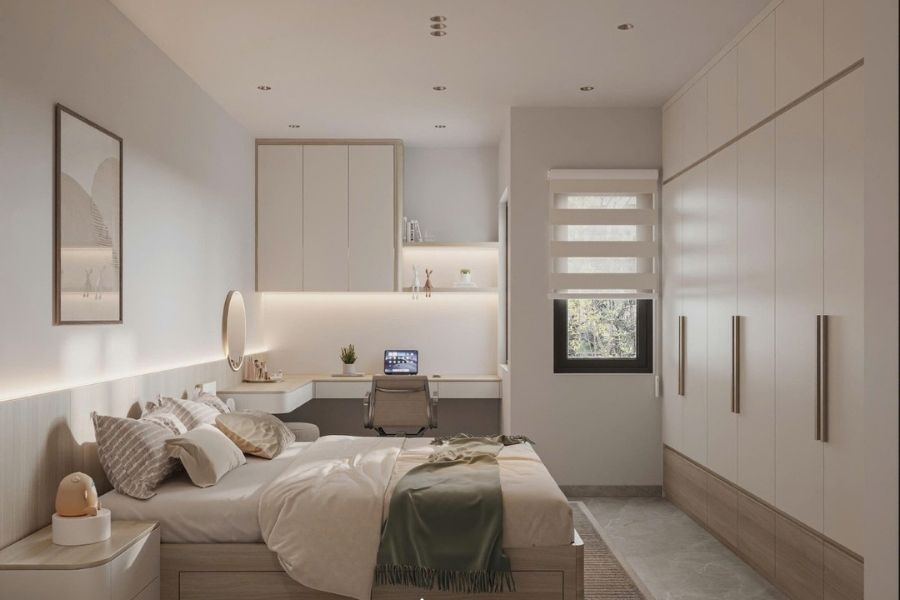 Đèn ngủ để bàn, tab đầu giường mã G1 phù hợp không gian nào?