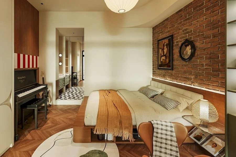 den ngu de ban khach san tab dau giuong huta light for life phong cach vintage than go ma g7 15