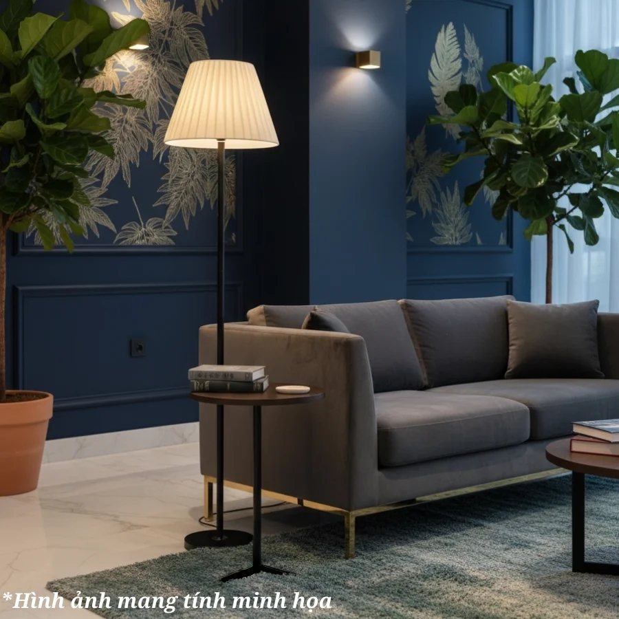 Đèn cây đứng dáng thẳng mã KT1 có thể trang trí ở các vị trí nào?