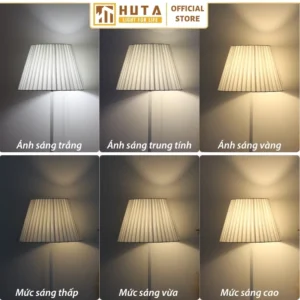 Đèn cây đứng HUTA Light For Life thân kim loại dáng thẳng mã KT1