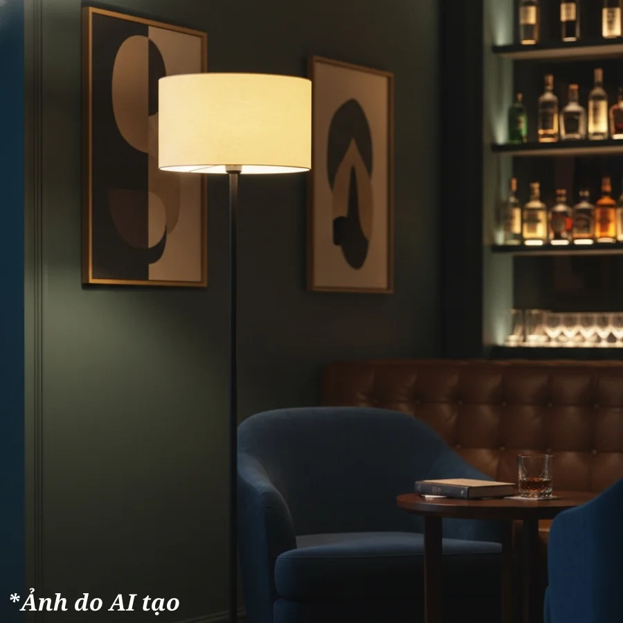 Đèn cây đứng dáng thẳng mã KT4 có thể trang trí ở các vị trí nào?