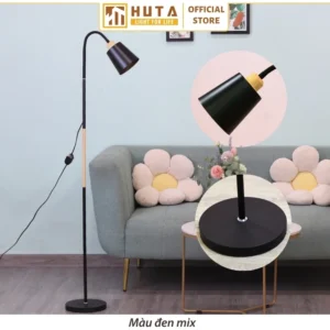 Đèn cây đứng HUTA Light For Life thân kim loại khớp xoay 360 độ mã KT5