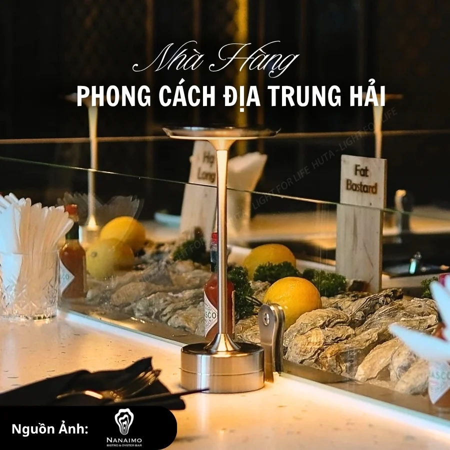 Đèn Bàn Trang Trí Nhà Hàng, Quán Bar HUTA Light For Life Mã AL3