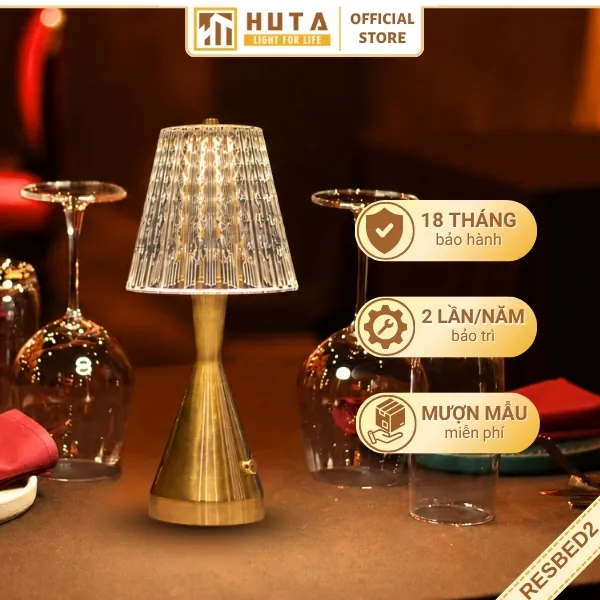Đèn Bàn Trang Trí Nhà Hàng, Quán Bar HUTA Light For Life Mã RESBED2