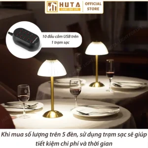 Đèn Bàn Trang Trí Nhà Hàng, Quán Bar HUTA Light For Life Mã RESDUNON