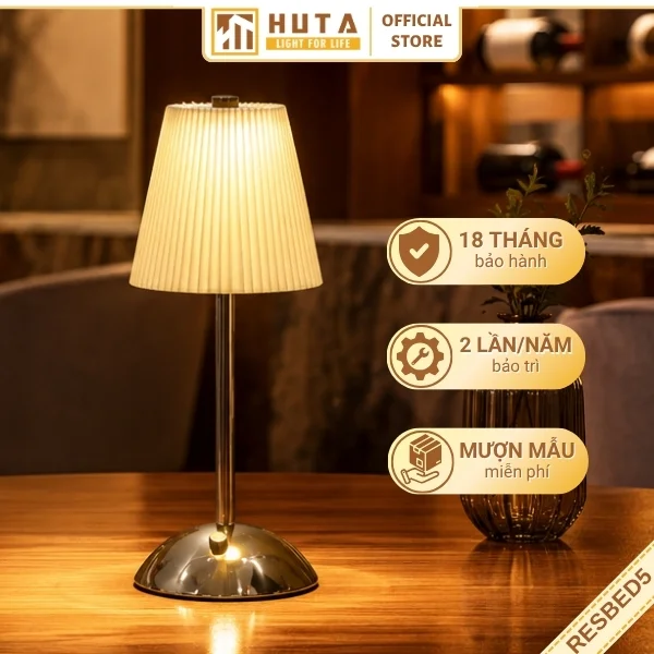 Đèn Bàn Trang Trí Nhà Hàng, Quán Bar HUTA Light For Life Mã RESBED5
